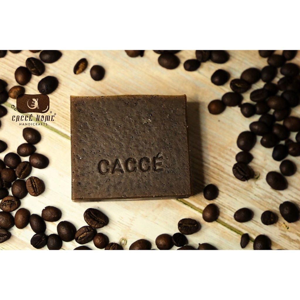 Xà phòng phục hồi da cháy nắng Cà phê Cám gạo Barista Caccé Home (Xà phòng thiên nhiên Handmade ) | BigBuy360 - bigbuy360.vn