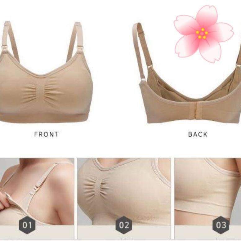Áo lót bầu và sau sinh chống chảy sệ, siêu co dãn mặc rất dễ chịu