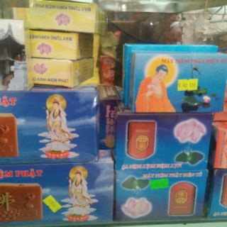 Combo máy niệm và đồ lam đi chùa