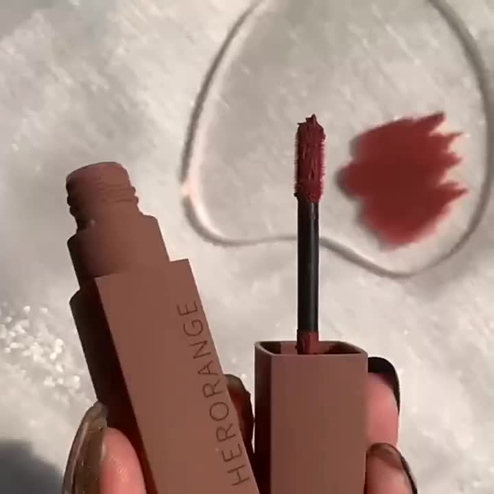 Son môi Herorange màu nhung lì mềm mại chống thấm nước lâu trôi nội địa trung | BigBuy360 - bigbuy360.vn