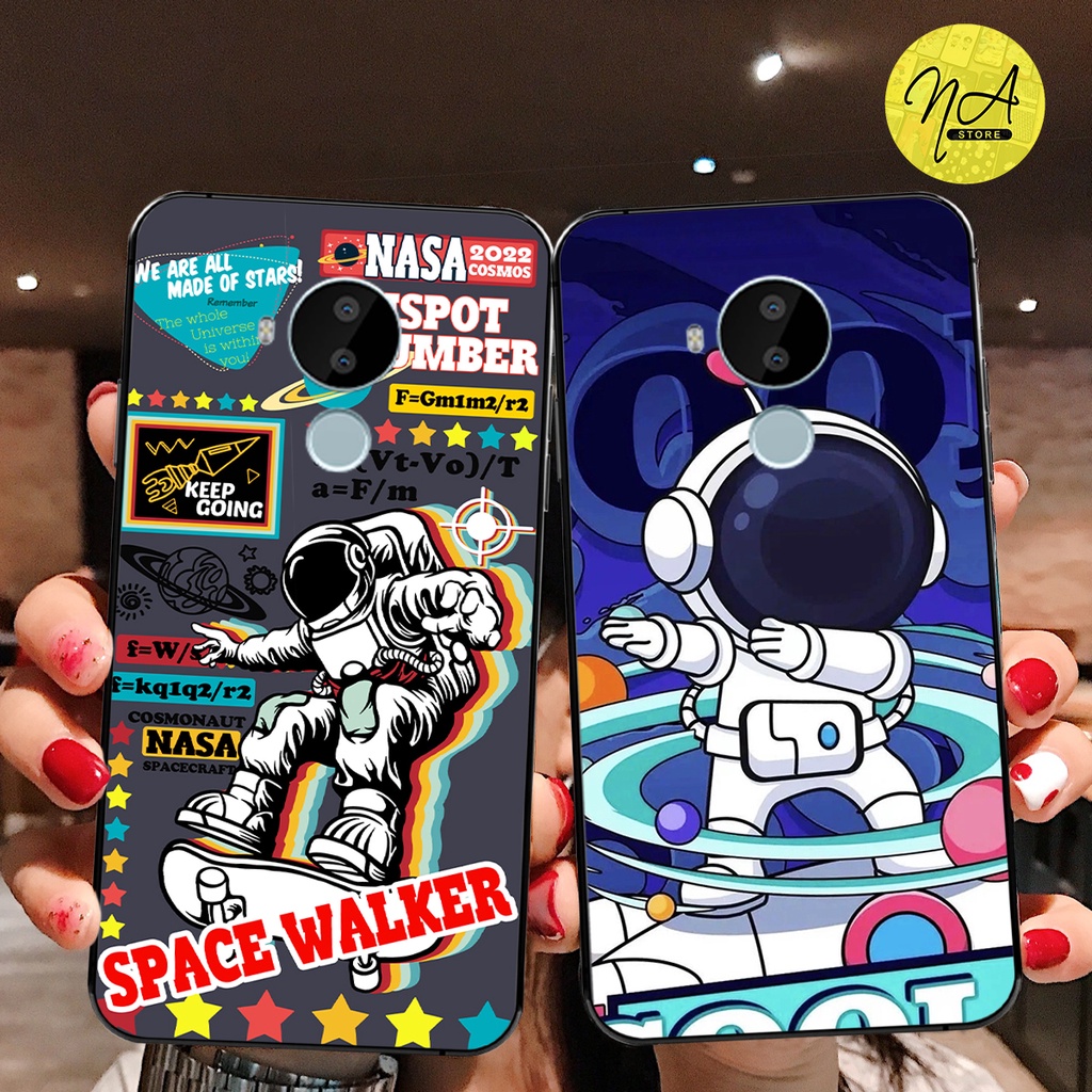 Ốp lưng Nokia Nokia 3.4 - Nokia C20 - Nokia C30 - Nokia G10 nhà du hành phi hành gia cực cute