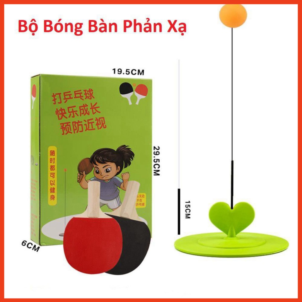 [SẴN HÀNG] Đồ Chơi Bóng Bàn Tập Phản Xạ Cho Bé - Bộ Đồ Chơi Bóng Bàn Phản Xạ Giúp Bé Vận Động Nâng Cao Sức Khoẻ