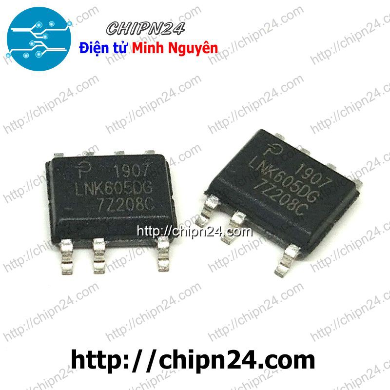 [1 CON] IC LNK605 SOP-7 (SMD Dán) (LNK605DG LNK 605)