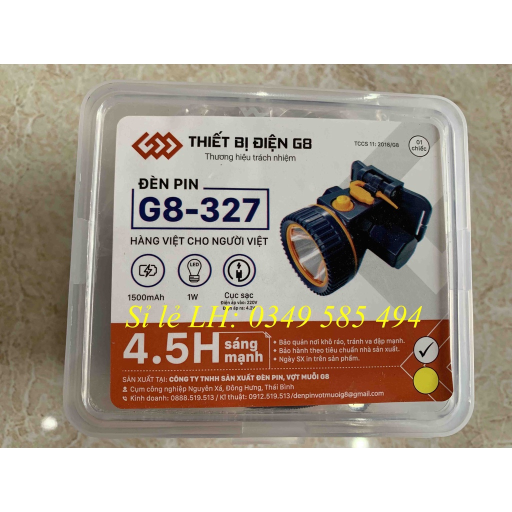 Đèn đội đầu chống nước G8-327 -