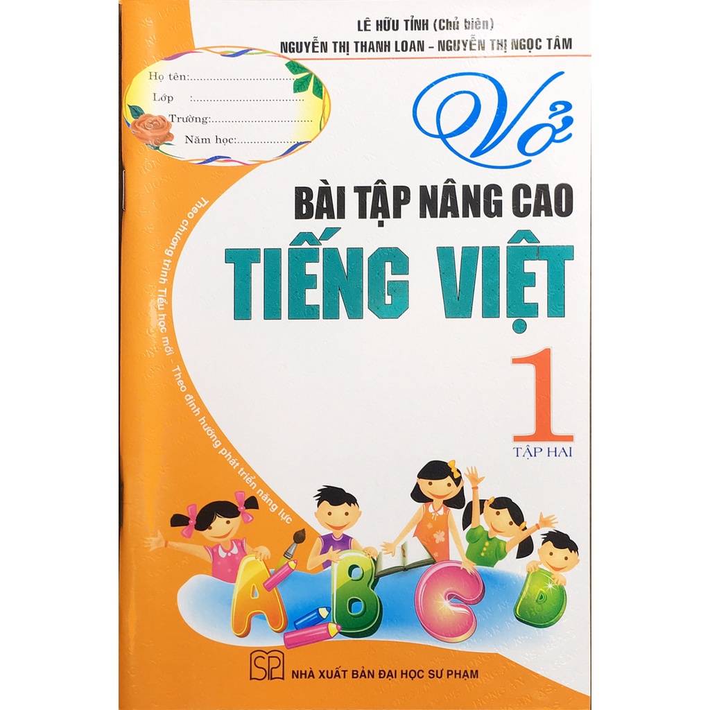 Sách - Vở Bài Tập Nâng Cao Tiếng Việt 1 Tập 2