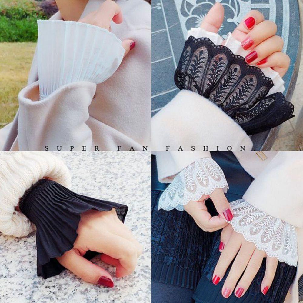 Găng Tay Giả Ren Đính Nơ Tay Xòe Dễ Thương Kiểu Lolita WMES15H Cho Bé Gái
