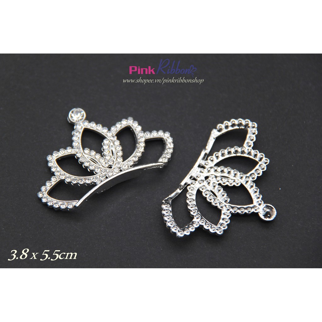 Vương miện đính đá số 8