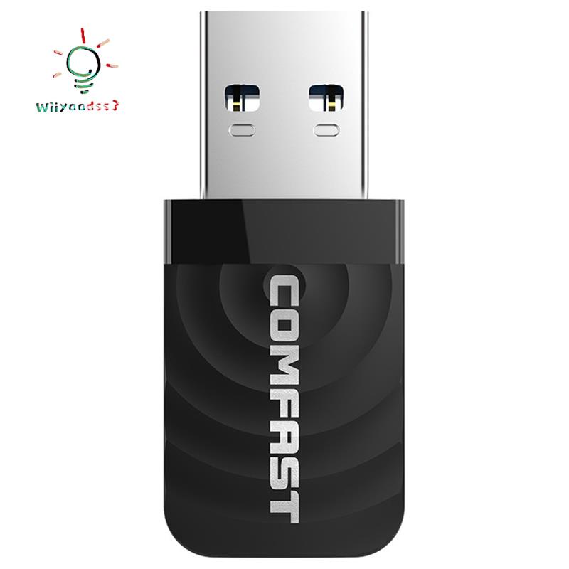 COMFAST 812AC 1300Mbps Mini Network Card Wifi Adapter Dual Band 2.4G&5.8G Wireless AC Support Windows 7/8/10 Mac