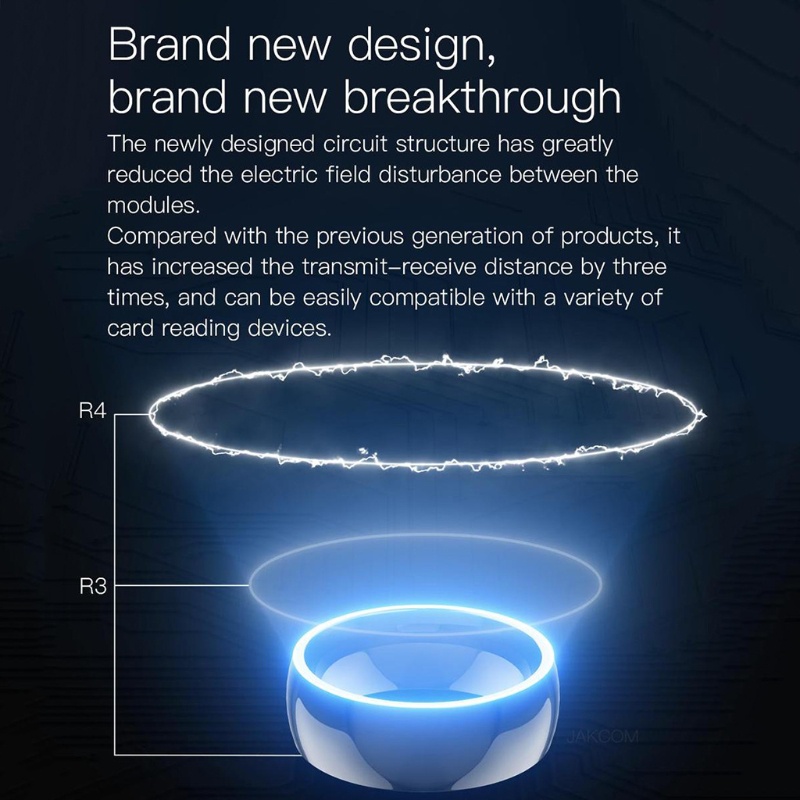 Nhẫn Đeo Tay Thông Minh Blala R4 Chống Nước Chống Bụi Chống Rơi Cho Windows NFC