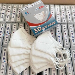 Khẩu trang 3d combo 50 cái có 5 hộp