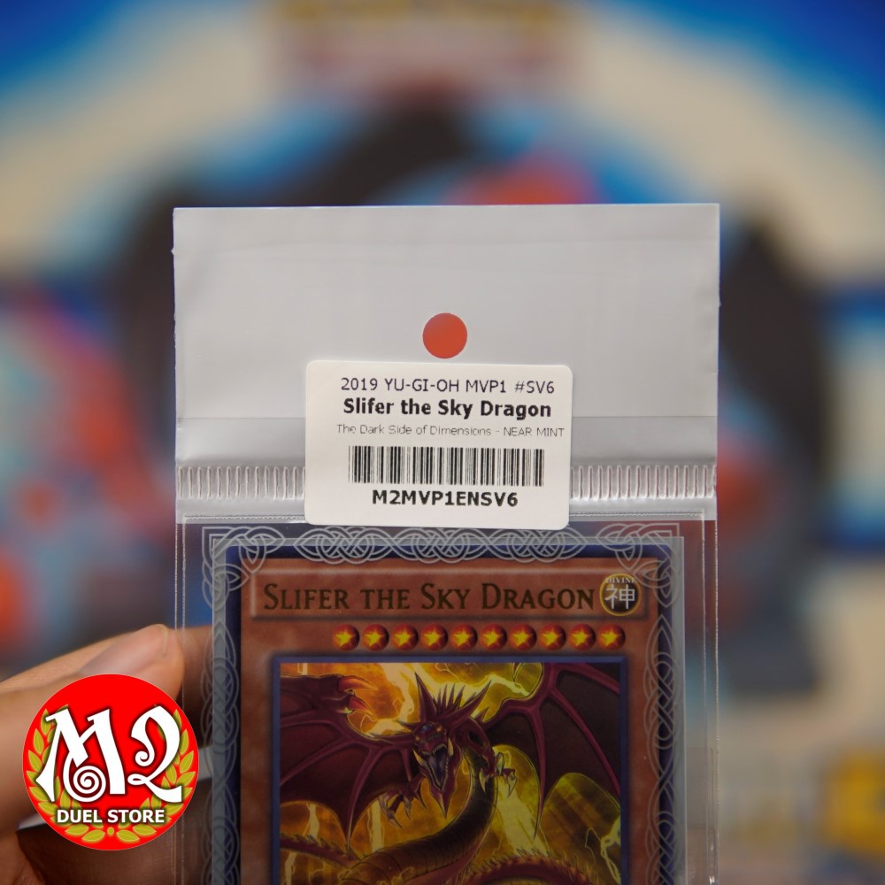 Lá bài Yugioh MVP1-ENSV6 Slifer The Sky Dragon - Ultra Rare -  Bảo quản M2SCCQ-LITE