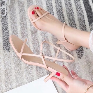 Giày cao gót 7p quai mảnh
