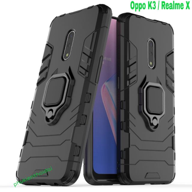 Ốp lưng Oppo K3 / Realme X 💥Freeship💥 chống sốc Iron Man Iring cao cấp siêu bền