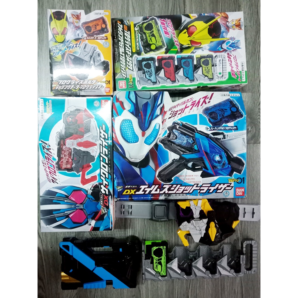 Đồ Chơi DX METSUBOUJINRAI FORCERISER và DX Cyclone Riser - Siêu Nhân Kamen Rider Zero One các loại