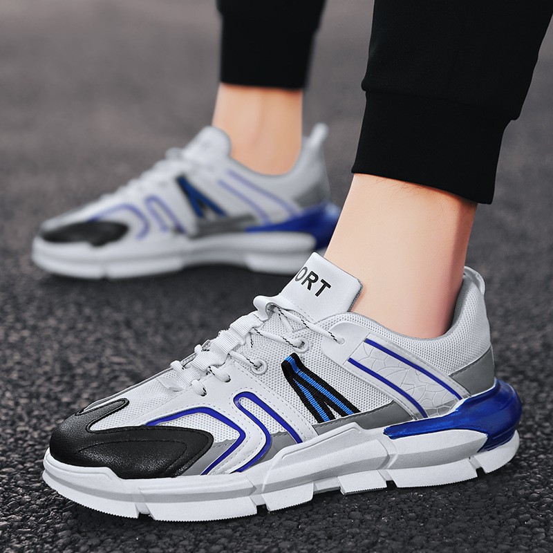 Giày Sneaker Thể Thao Nam Alami GTT01 - Viền đen | BigBuy360 - bigbuy360.vn