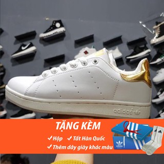 [FULL BOX]  Giày Stan Smith gót vàng nam nữ giá rẻ