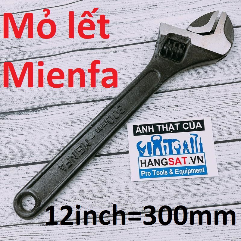 Mỏ lết Mỏ 300mm (12inch) Mienfa- Nhà máy Y cụ 2, Tổng công ty công cụ Mienfa Việt Nam