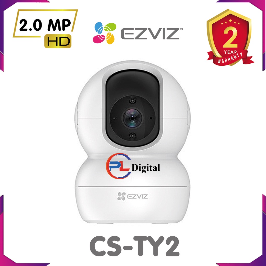 Camera Ip Wifi Ezviz CS-TY2-B0-1G2WF 2.0 Mpx HD 1080P - Hàng Chính Hãng