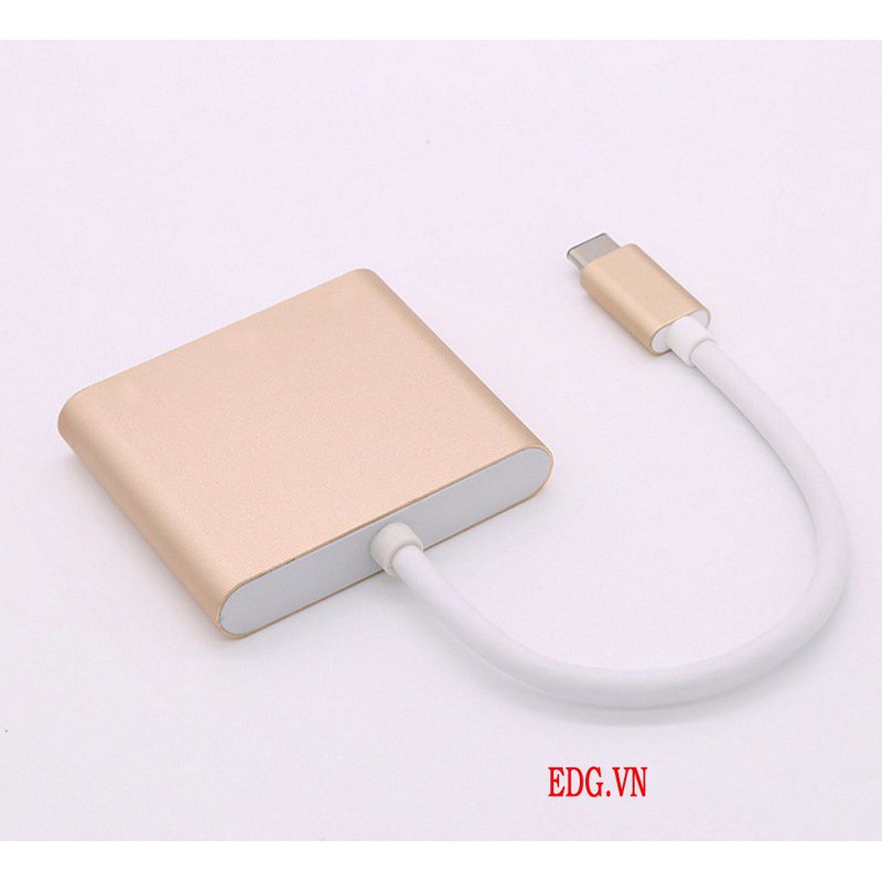 Cáp chuyển USB Type-C sang HDMI và USB