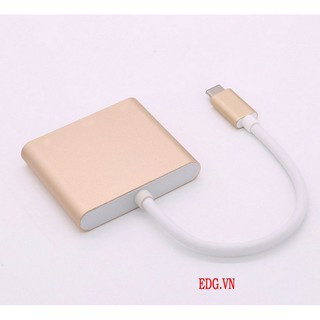 Cáp chuyển USB Type-C sang HDMI và USB
