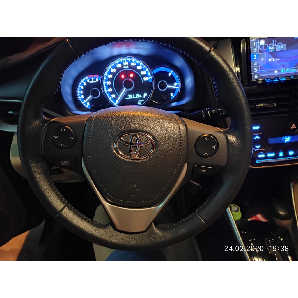 Khiển vô lăng Vios 2019-2020-2021-2022-2023 cắm giắc zin. có video và hướng dẫn kỹ thuật lắp đặt