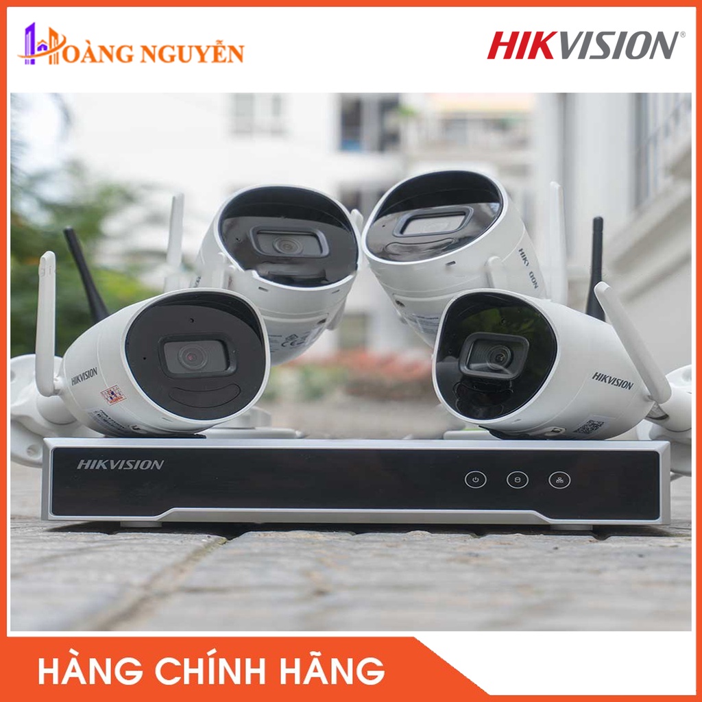 [NHÀ PHÂN PHỐI] Bộ Kit camera IP Wifi 4.0 Megapixel HIKVISION NK44W0H(D)- Công Nghệ Hoàng Nguyễn