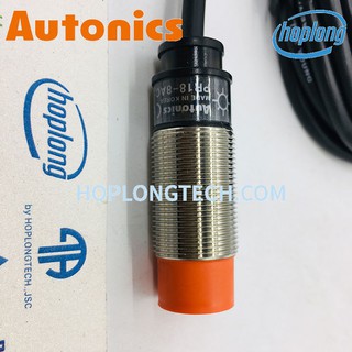 PR18-8AC Cảm biến tiệm cận Auotnics điện áp 100-240VAC phi 18mm khoảng cảm biến 8mm ngõ ra thường đóng
