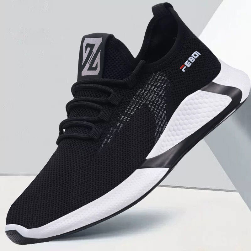 Giày Sneaker Nam F.Dl Cổ Chun Co Dãn Cực Tốt Đế Bót Siêu Êm