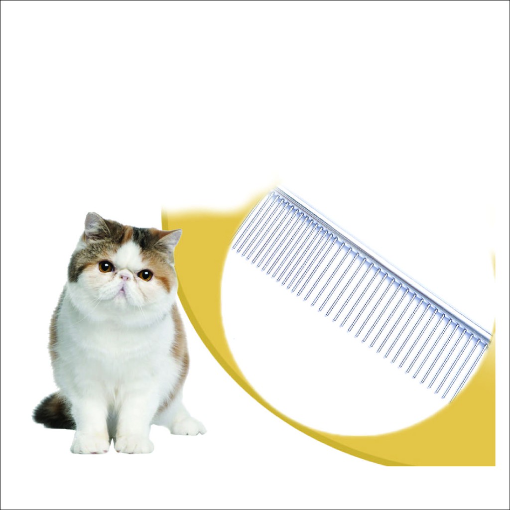 [Mã PET50K giảm Giảm 10% - Tối đa 50K đơn từ 250K] Lược gỡ rối lông Chó, Lược inox 2 đầu gỡ rối - One Pet Shop