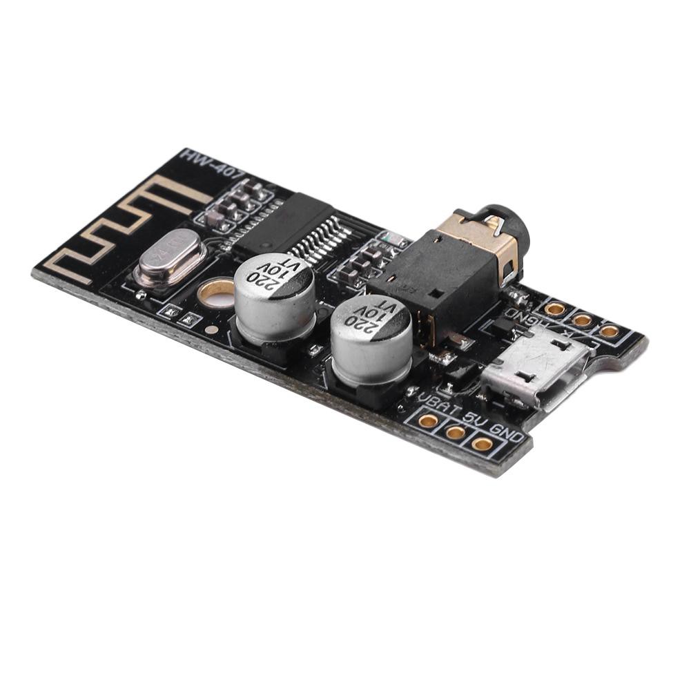 Mô đun khuếch đại âm thanh stereo MP3 Bluetooth 4.2 HW-407 DC3.7-5V giải mã hai kênh