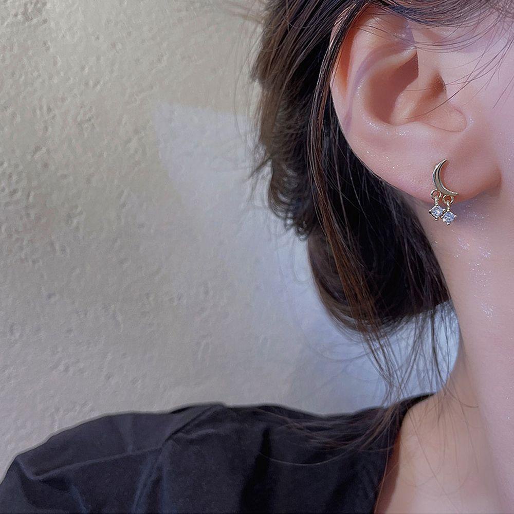 PRESTON Hoa Tai Dáng Dài Phong Cách Vintage Cho Nữ