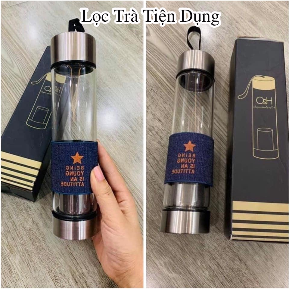 ✅[TẶNG CAM THẢO] Bình Nước Pha Trà Thảo Mộc Có Đầu Lọc Sẵn Tiện Dụng Sang Trọng