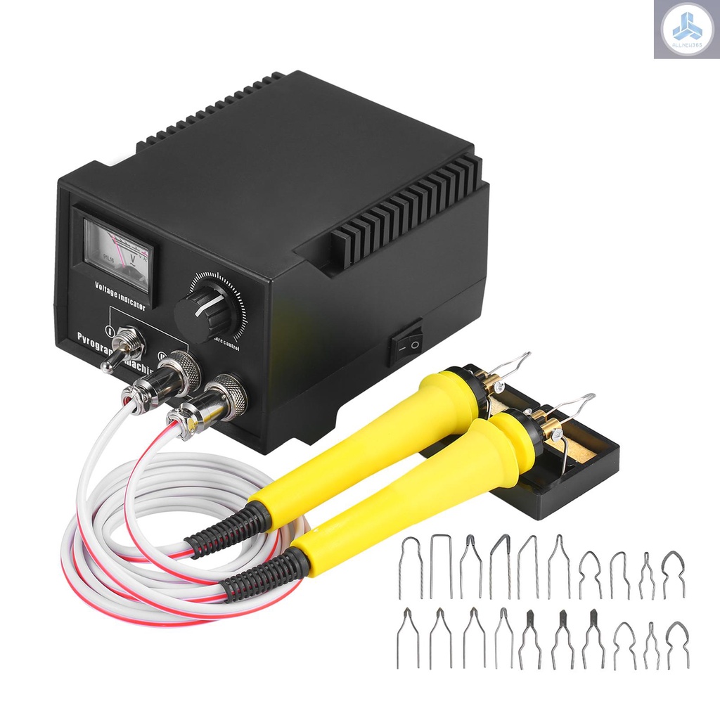 Bộ dụng cụ 29 món dùng để vẽ trên gỗ 60W 110V có thể điều chỉnh 0℃-800℃ tiện lợi chuyên dụng