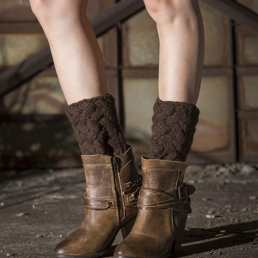 Vớ Đan Len Giữ Ấm Chân Thời Trang Mùa Đông