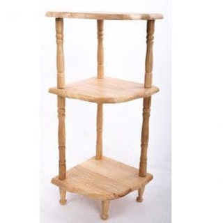 Kệ gỗ để góc 3 tầng