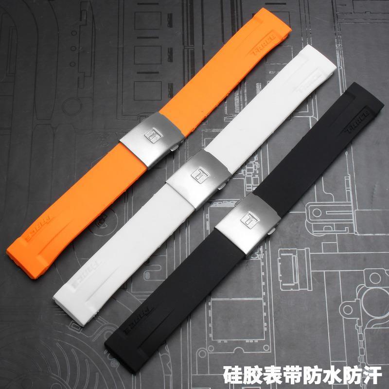 4-18✈ Đồng Hồ Tissot 1853 Chống Thấm Nước Dây Đeo Cao Su t048-417a Với Mặt Đồng Hồ Chữ T Bằng silicone Dành Cho Nam 21