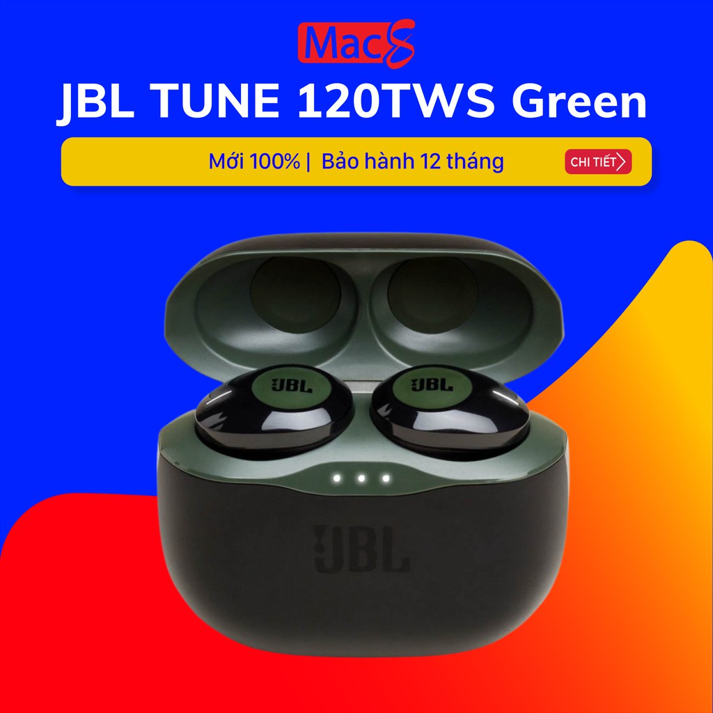 Tai nghe True Wireless JBL TUNE 120TWS màu Xanh (Green)