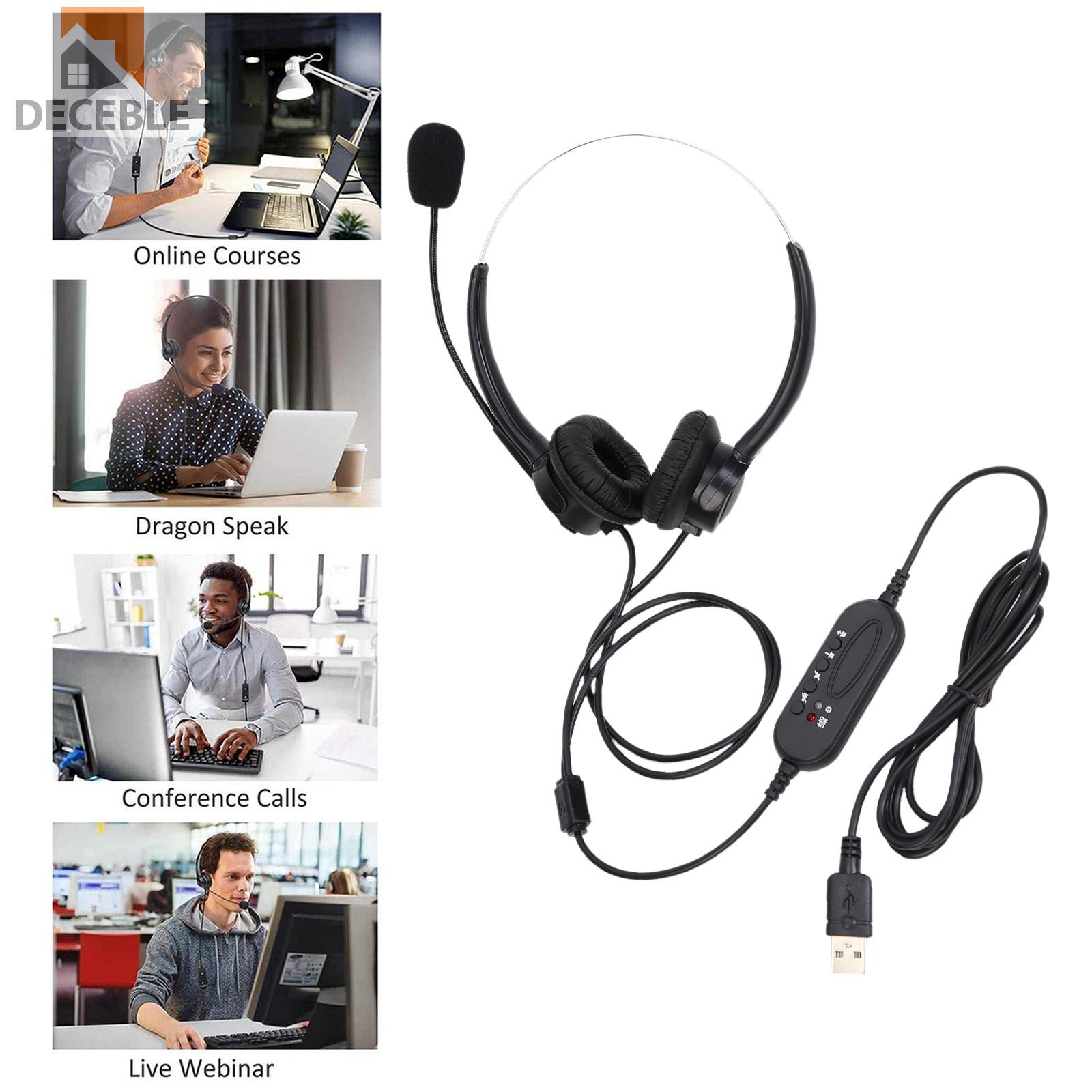 Tai Nghe Chụp Tai Chống Ồn Kết Nối Usb Cho Điện Thoại Di Động / Máy Tính | BigBuy360 - bigbuy360.vn