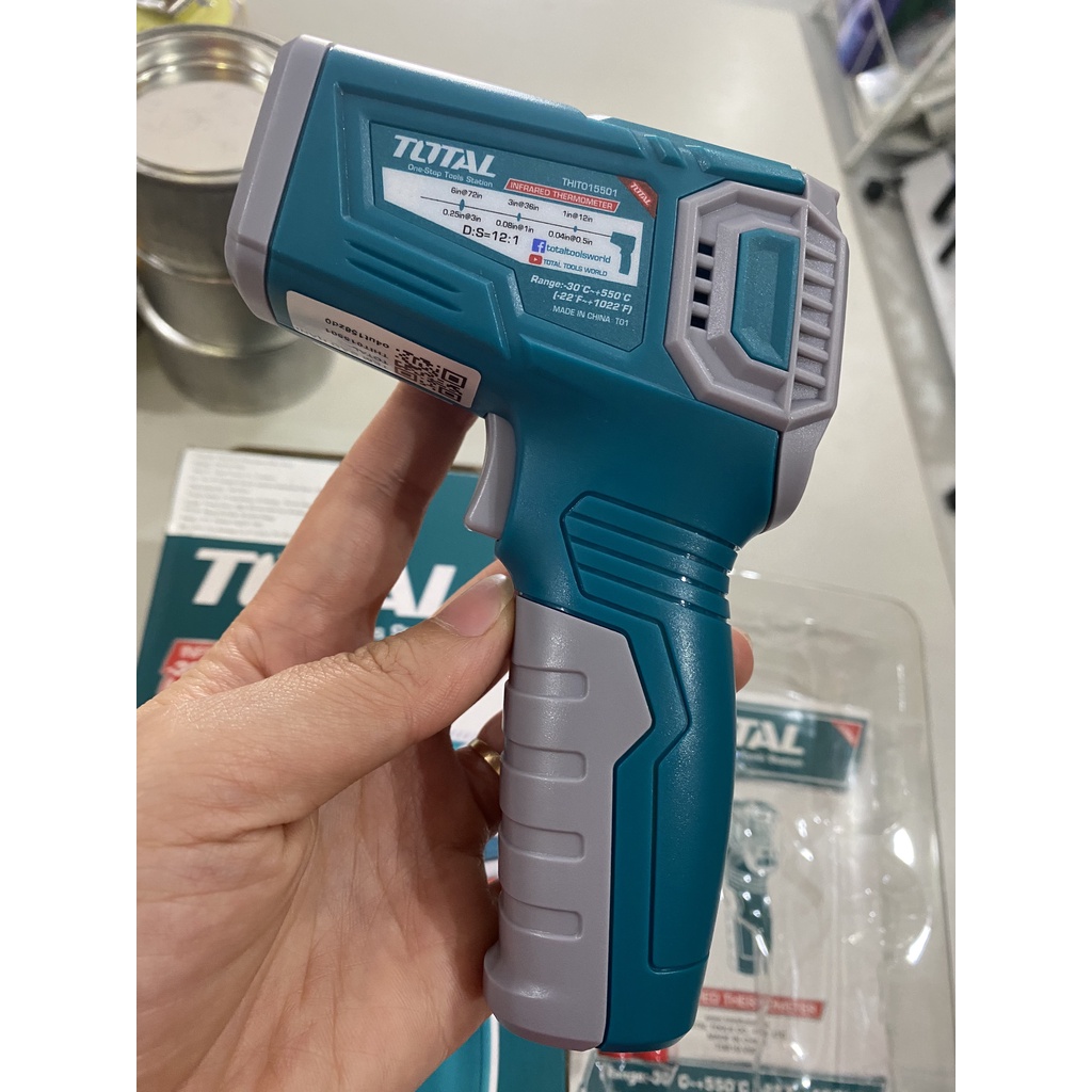 Máy đo nhiệt kế hồng ngoại Total Moel THIT015501