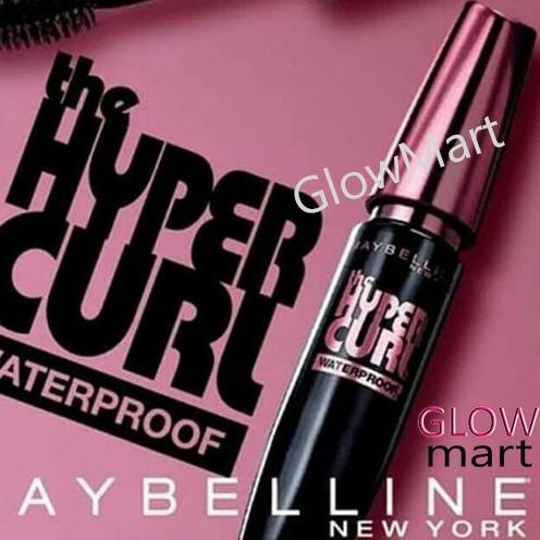 Shopee Ánh sáng huỳnh quang ❤ Mascara Maybelline Hypercurl chống thấm nước | Mascara chuốt mi cong vút và dài hơn