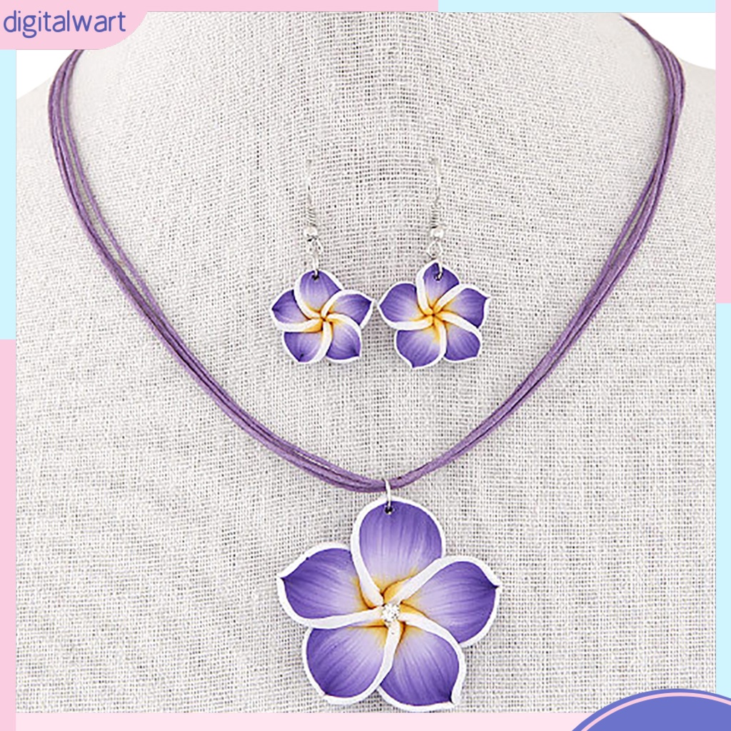 Bộ Trang Sức Hợp Kim Hình Bông Hoa Quyến Rũ Thời Trang Dành Cho Nữ