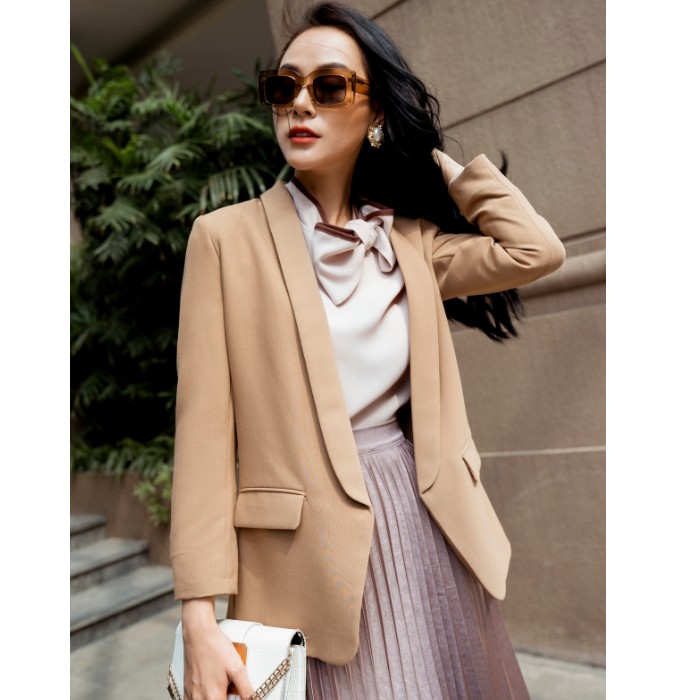 Áo Vest cổ dài thanh lịch phối nắp túi vuông Zym's House - K112 | BigBuy360 - bigbuy360.vn