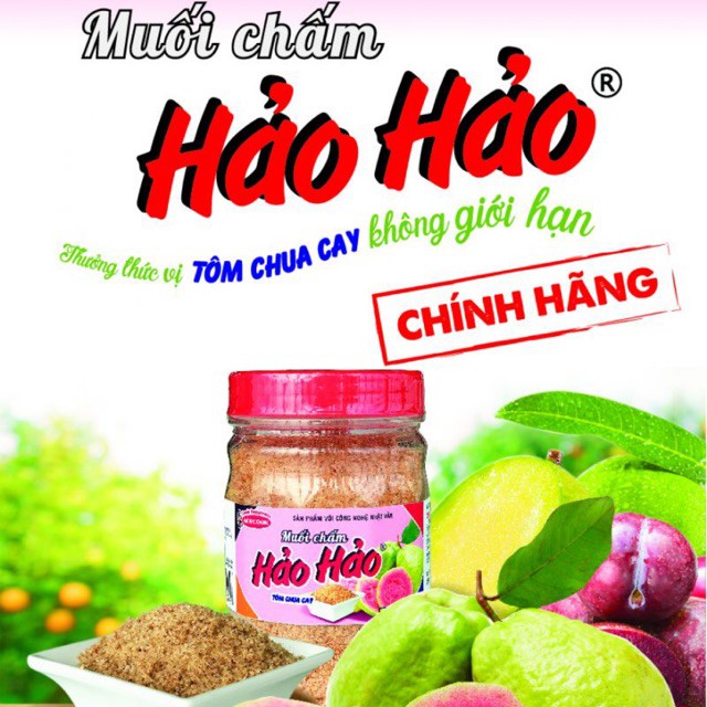 Muối Hảo Hảo chua cay chính hãng ACECOOK lọ 120gram. Muối gia vị mỳ tôm hảo hảo ACECOOK