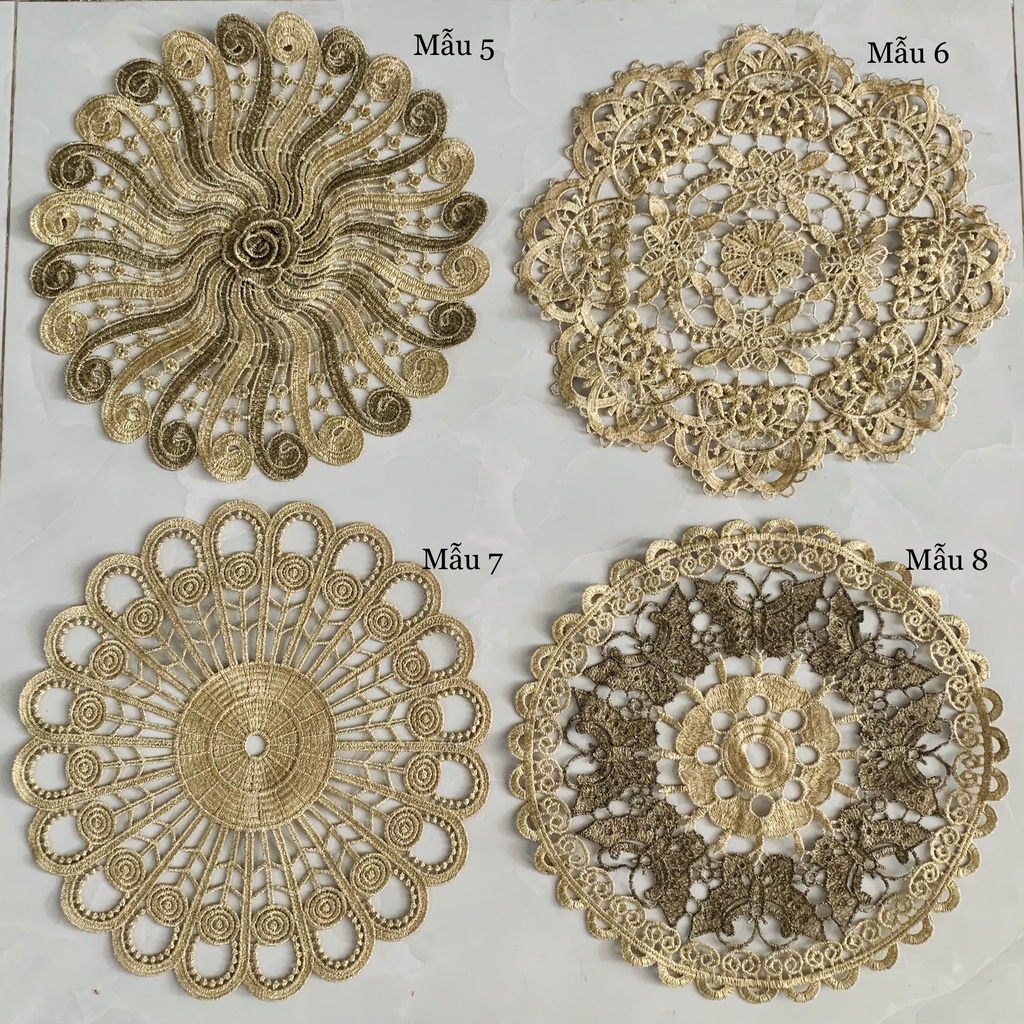 Miếng Lót Lọ Hoa Đế Lót Bình Hoa Gốm, Thủy Tinh Sang Trọng