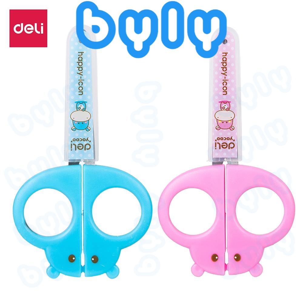 Kéo thủ công có nắp đậy an toàn 5 Inch DELI 6032