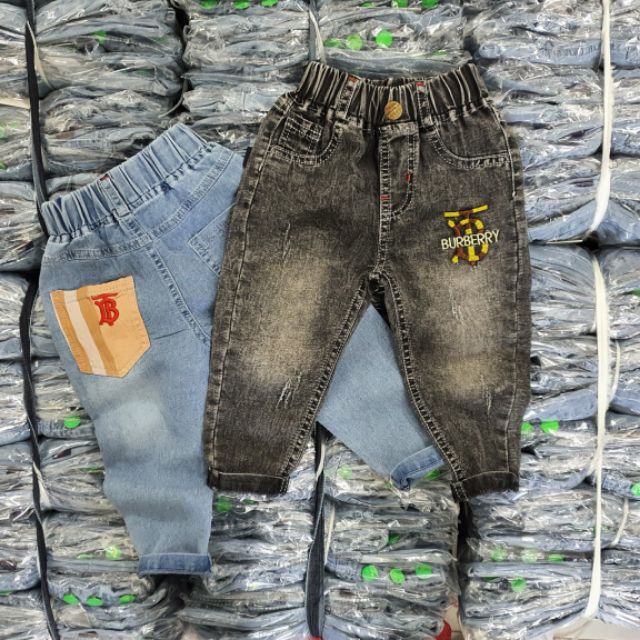 Combo set jean bé trai