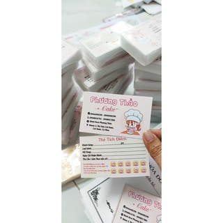 IN CARD VISIT- PHIẾU TÍCH ĐIỂM☘️