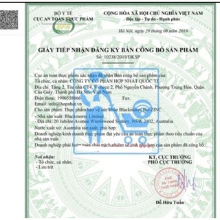 Kẽm Zin C Blackmore