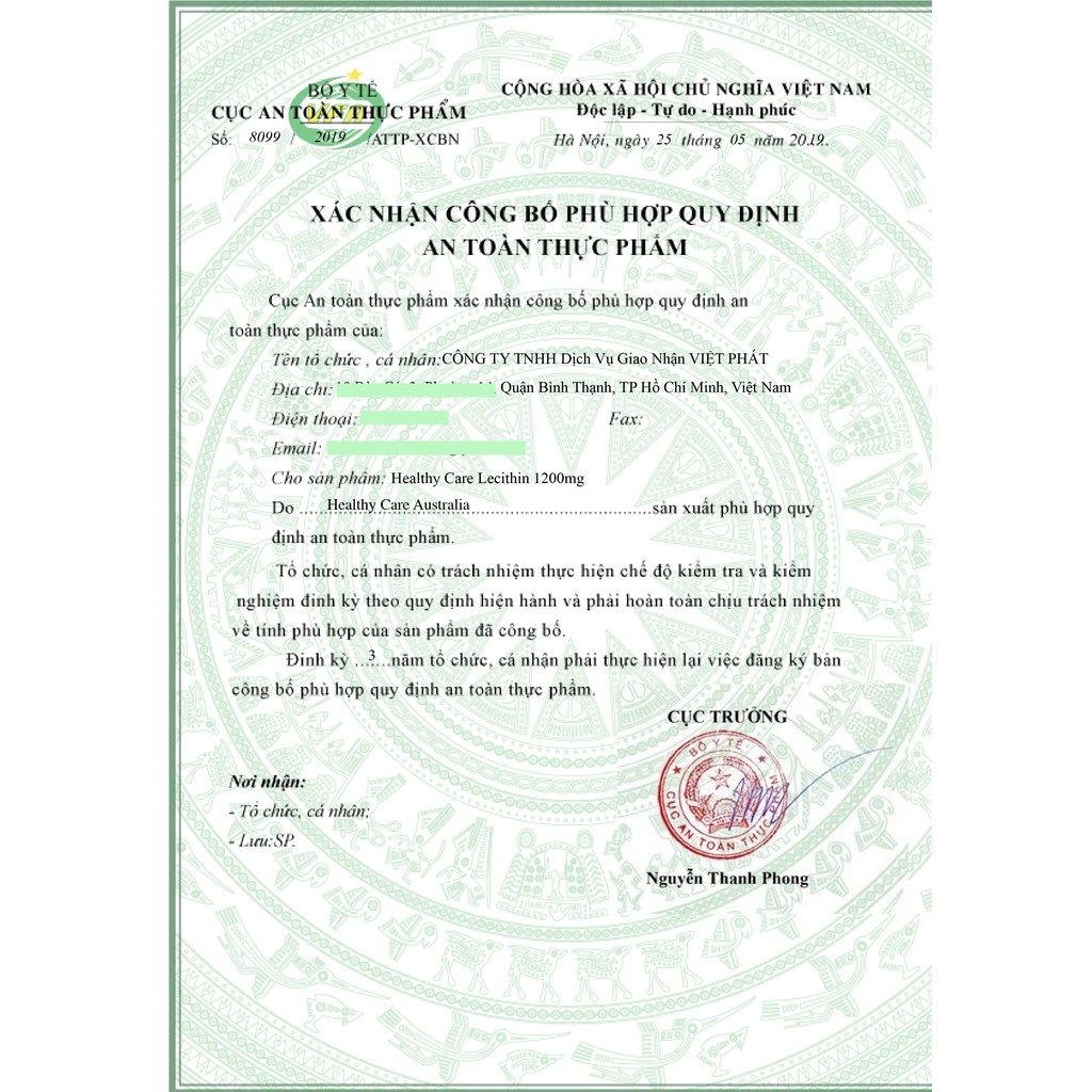 VIÊN UỐNG MẦM ĐẬU NÀNH HEALTHY CARE LECITHIN ÚC 100 VIÊN | Thế Giới Skin Care