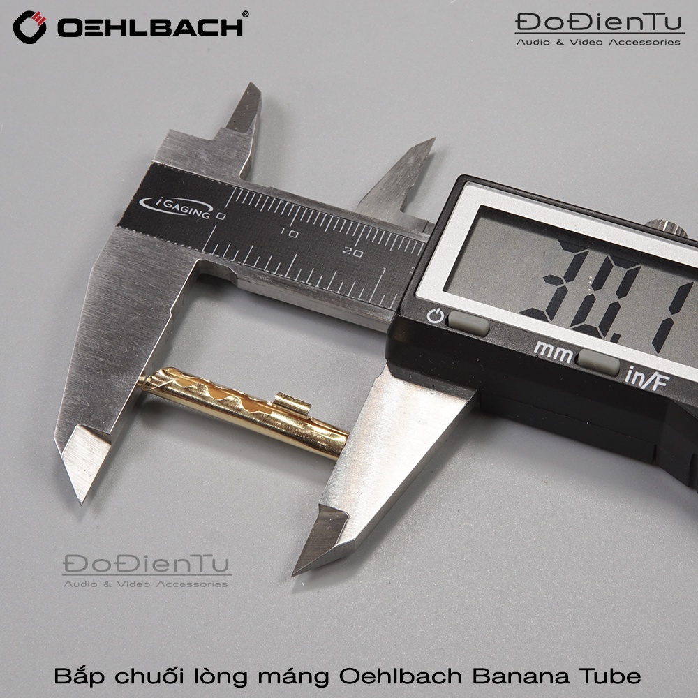 Bắp chuối Oehlbach Banana Tube nhập trực tiếp từ Germany